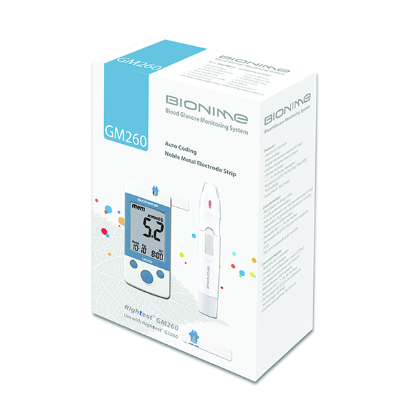 Bionime Blood Glucose Monitor With 35 Strip